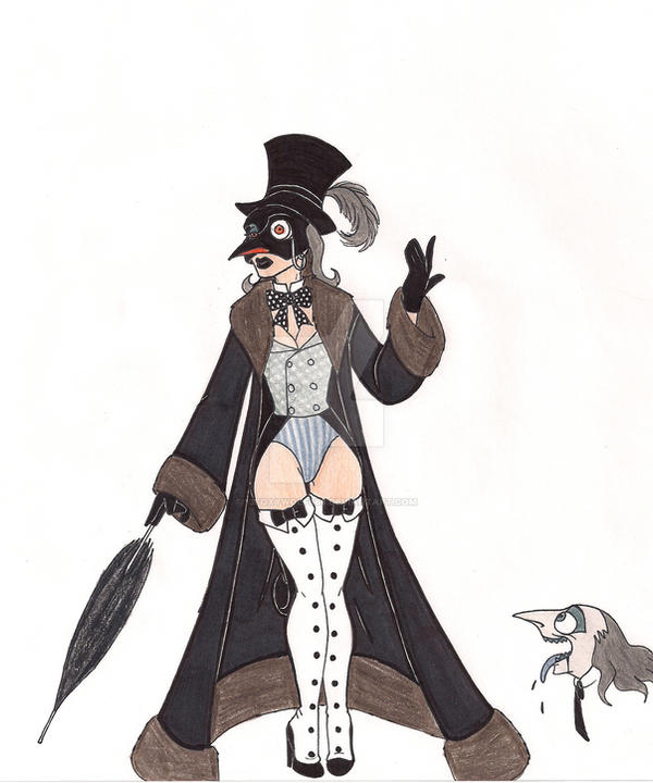 Penguin Lady's Costume