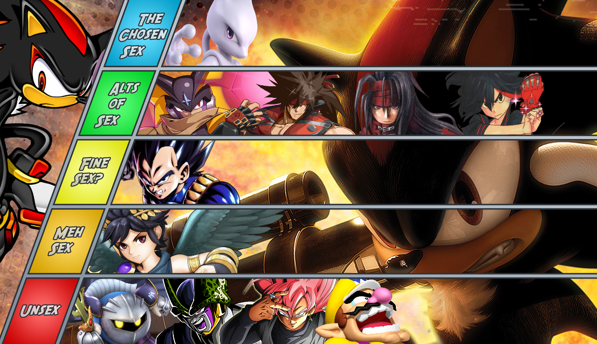 Shadow O5 Ranks Shadow Matchup Tier List by westpion on DeviantArt