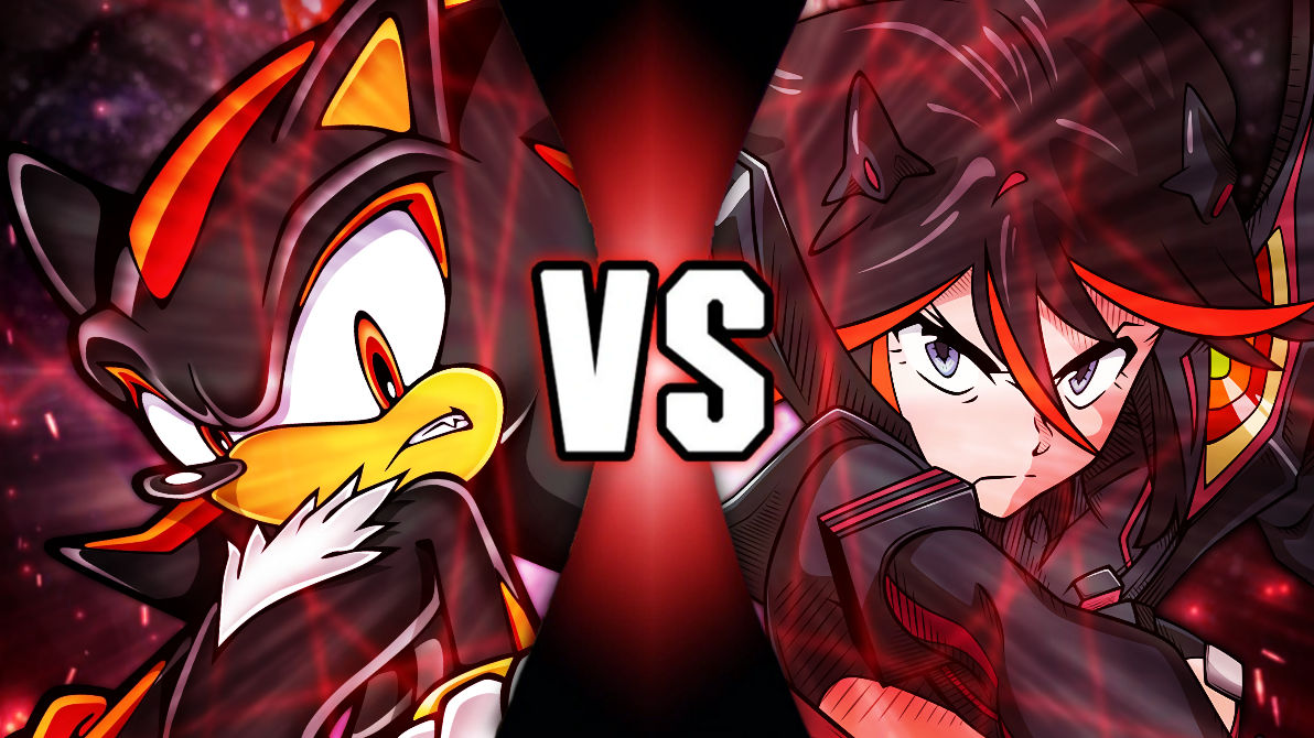 Shadow the hedgehog vs Ryuko Matoi by westpion on DeviantArt