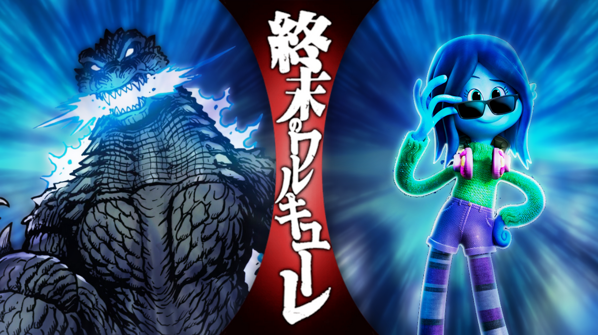 ROR: Godzilla vs Ruby Gillman by westpion on DeviantArt