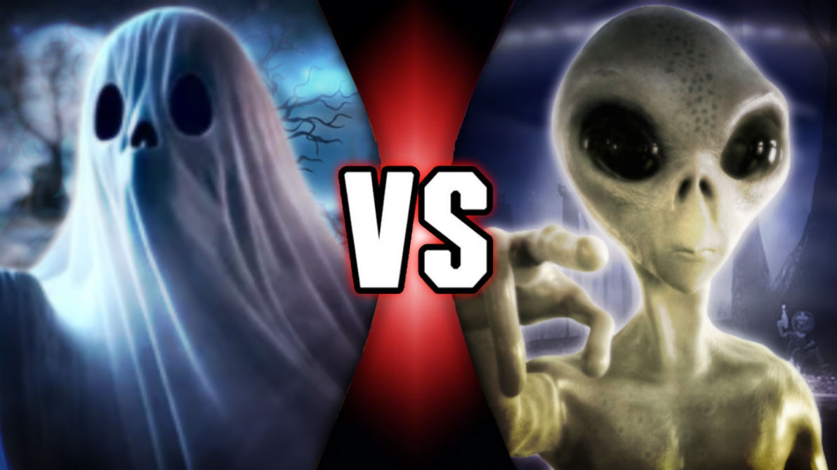 Ghosts vs Aliens by westpion on DeviantArt