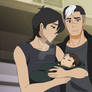 Shiro's and Keith's newborn baby
