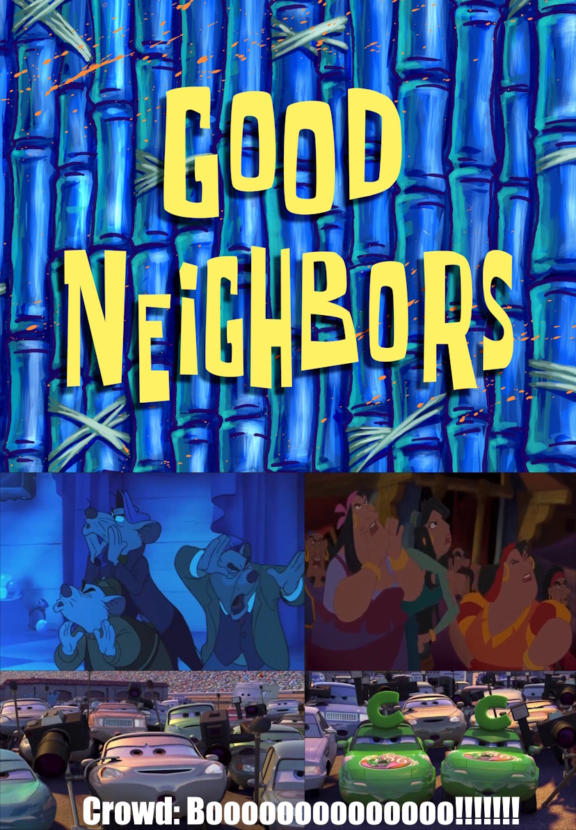 The Crowd Boo at Good Neighbors by RuanDeJagerProductio on DeviantArt