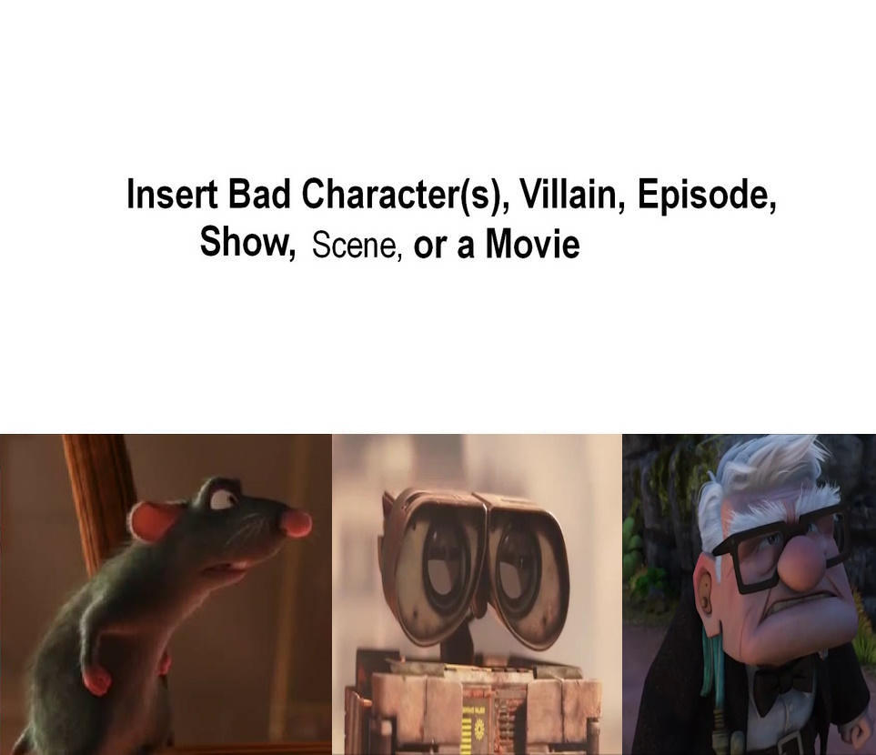 Carl Remy Remy, Wall-E And Carl Hates What by RuanDeJagerProductio on DeviantArt