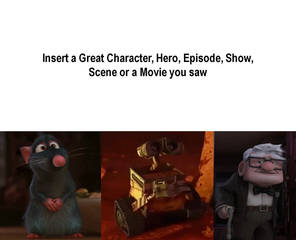 Carl Remy Remy, Wall-E And Carl Likes What by RuanDeJagerProductio on DeviantArt