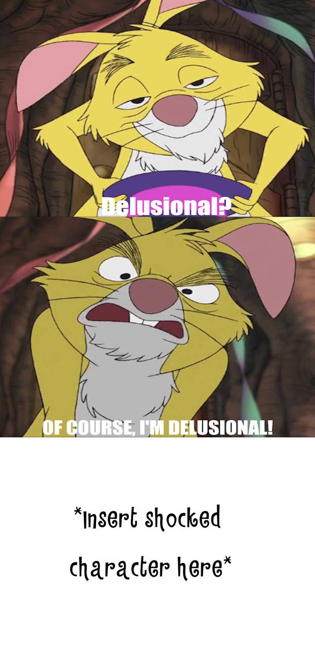 An Indignant Rabbit Who Shock And Gasped at Rabbit is Delusional by RuanDeJagerProductio on ...