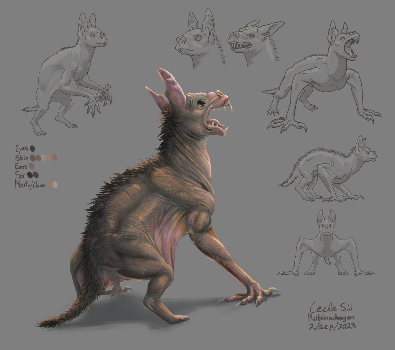 Chupacabra Design By RubinaDragon On DeviantArt chupacabra-design-by-rubinadragon-on-deviantart