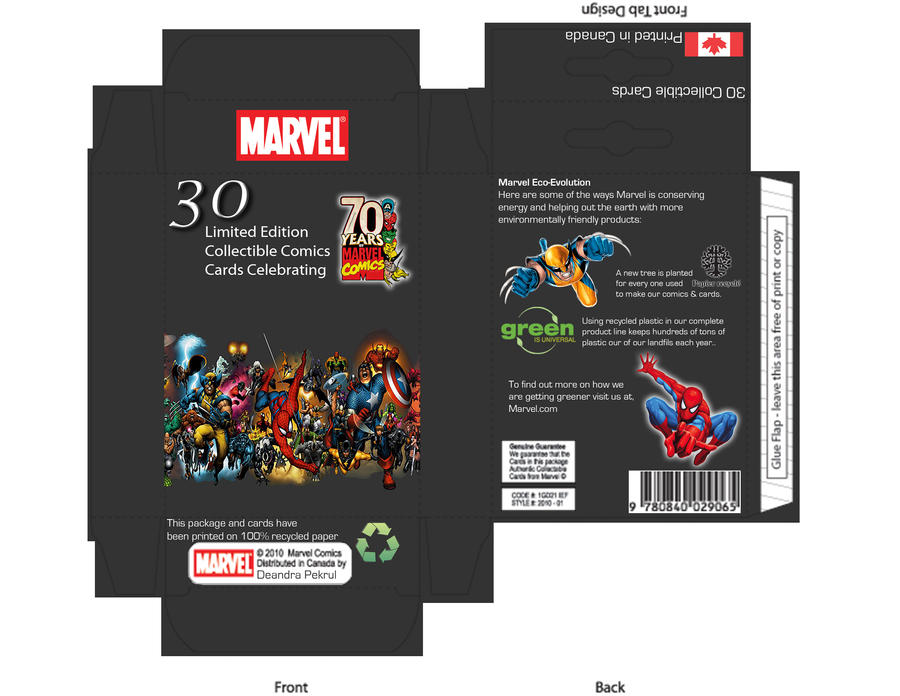 Marvel Comics Package Design by moonlitdreamsx on DeviantArt