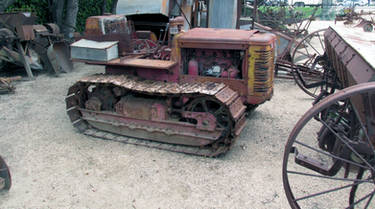 old tractor