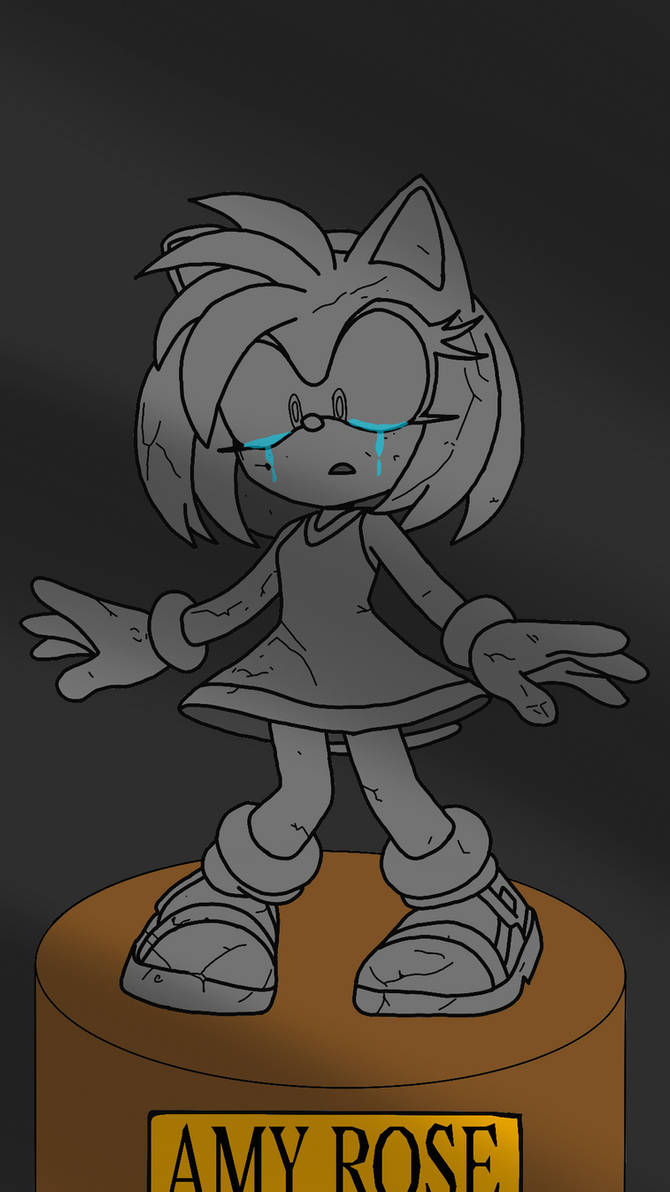 Amy Rose petrified by Tordbruh22 on DeviantArt