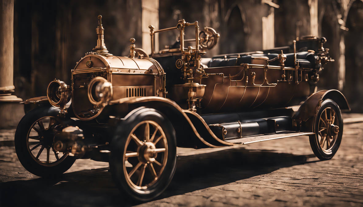 Steampunk car