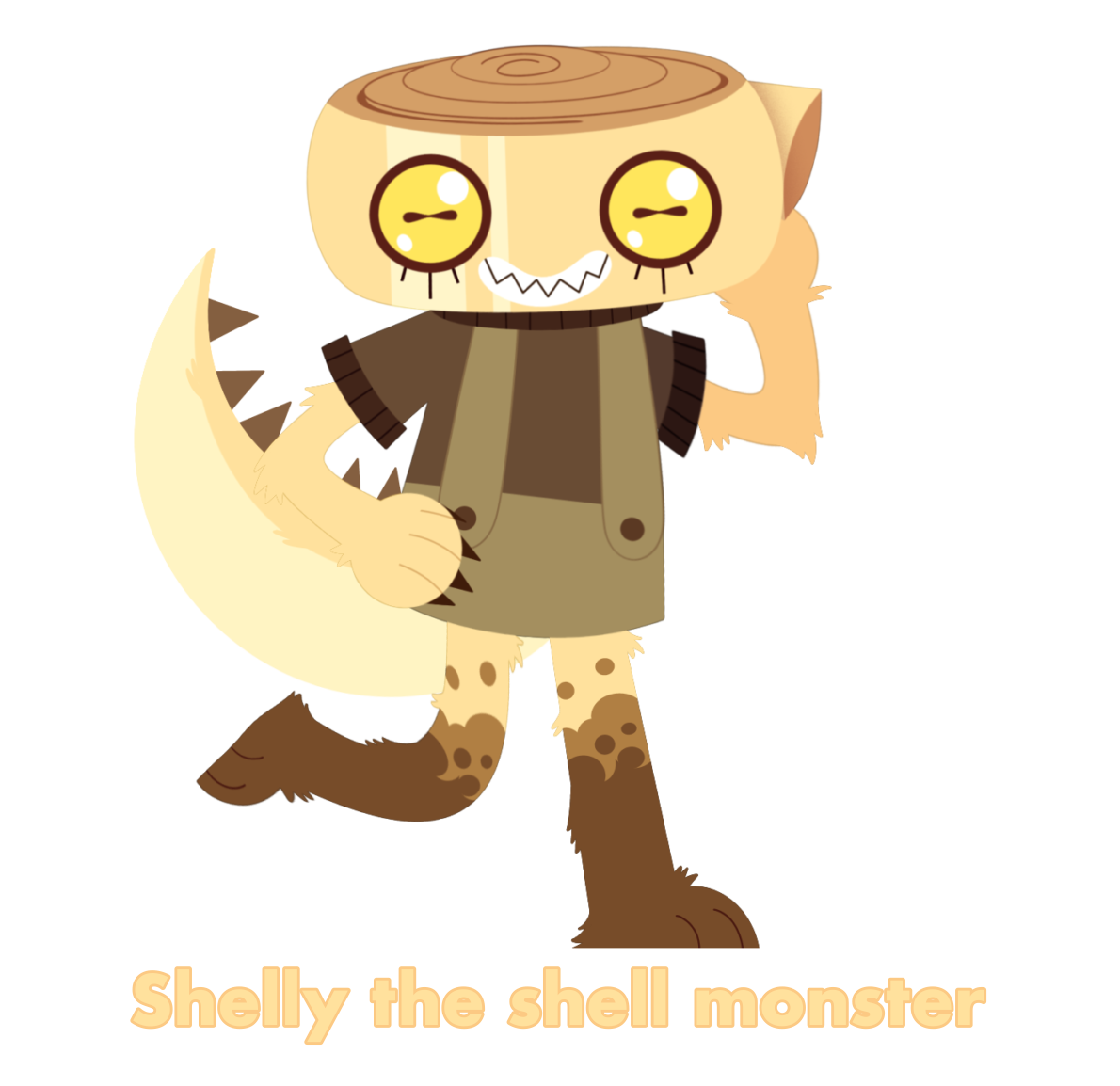 Shell Mosters Shelly the shell monster by Jaylagadiestory on DeviantArt