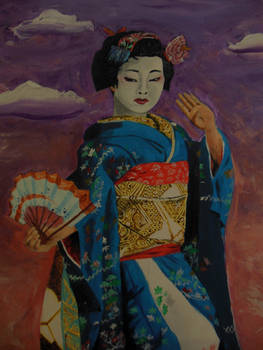 Geisha Painting