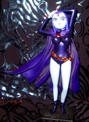 final RAVEN Teen Titans custom by TeenTitans4Evr