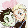 Terra loves her Beastboy