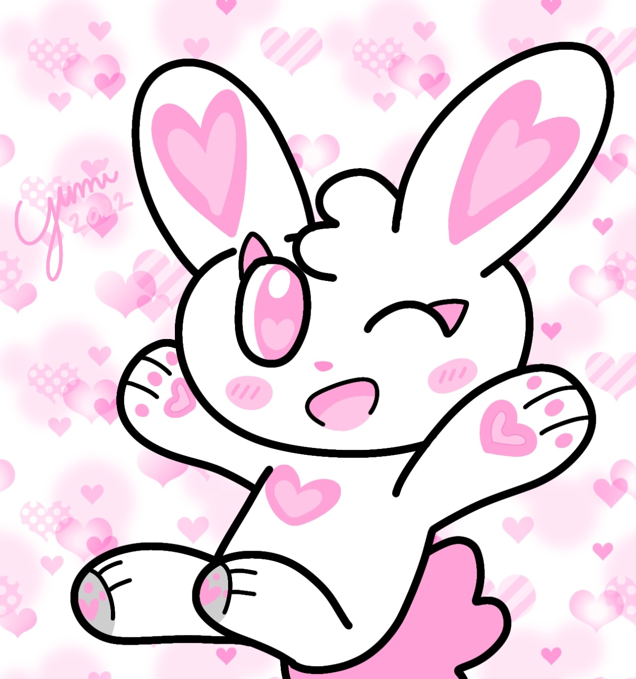 Hert Rabbit The Heart Rabbit by LilyMoonstonetheCat on DeviantArt