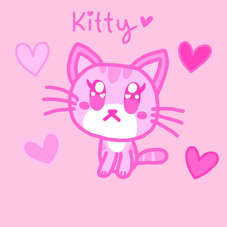 Pink Kitty Graphics Pink Kitten by LilyMoonstonetheCat on DeviantArt