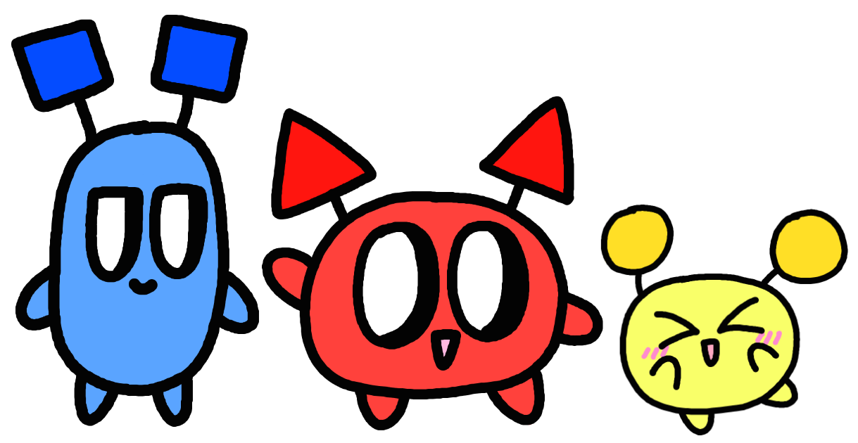 Shape Trio The Shape and Primary Color Trio by LilytheKawaiiUnicat on DeviantArt