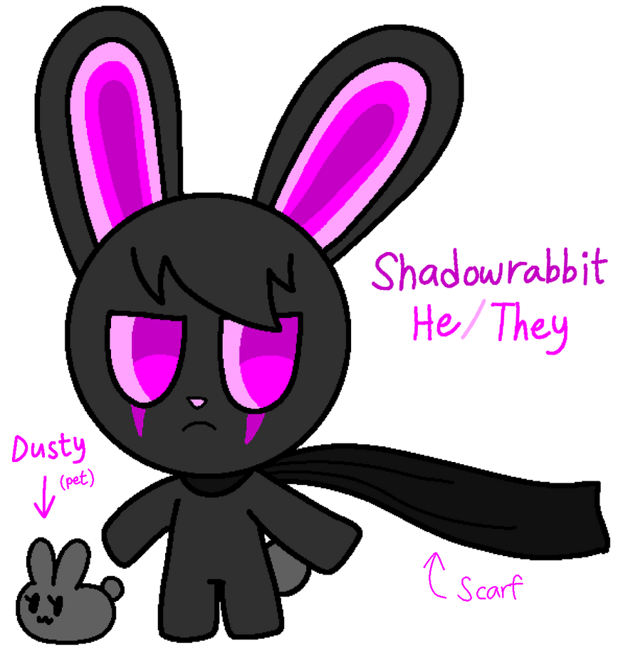 Shadows Rabit Shadowrabbit and Dusty by LilyMoonstonetheCat on DeviantArt