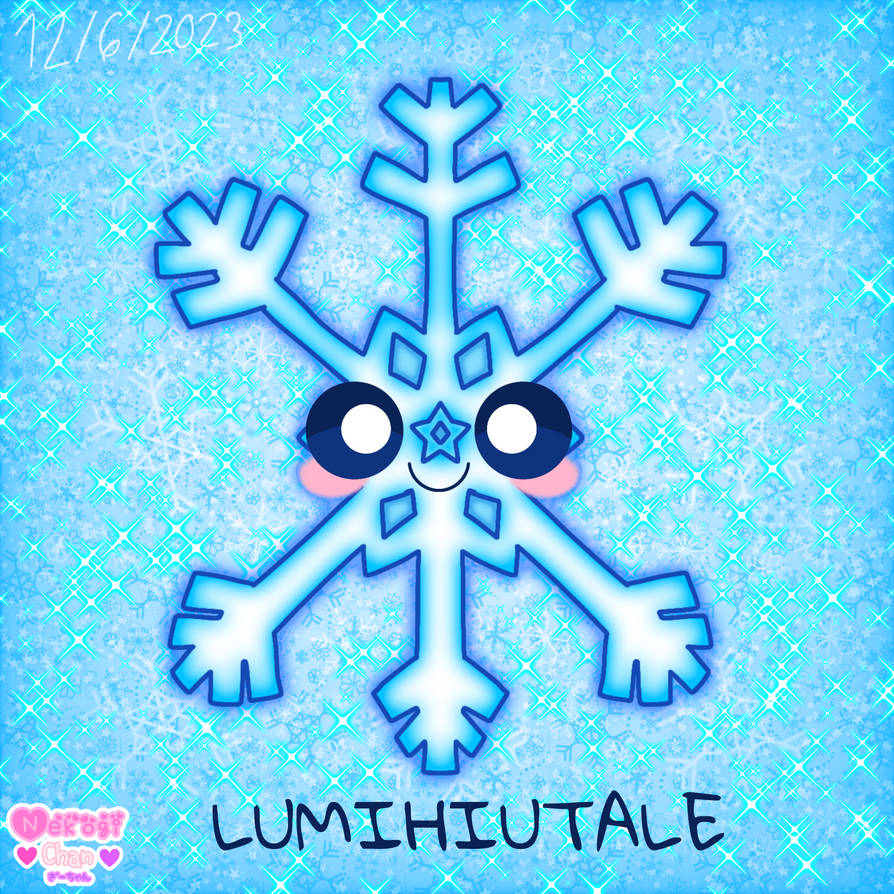 Snowflake - With Face by LilytheKawaiiUnicat on DeviantArt