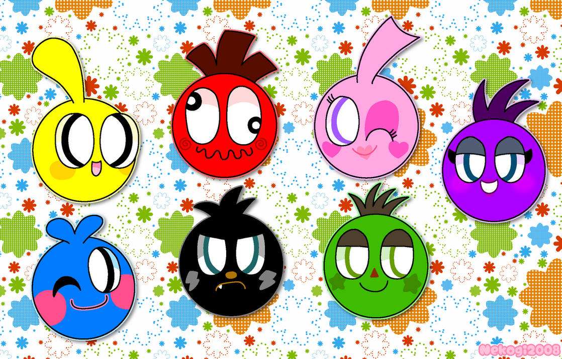 LocoRoco Fanart - Redraw by PinkNarwhal2008 on DeviantArt