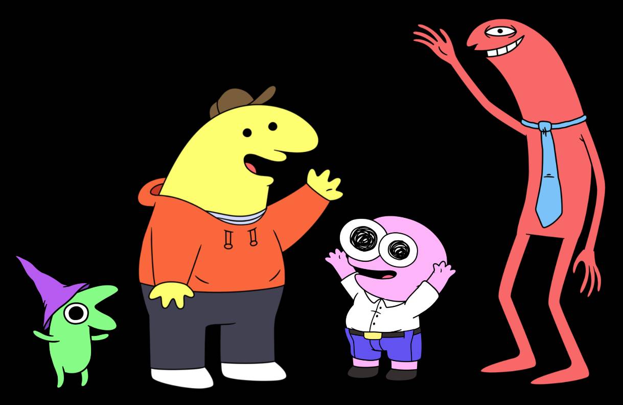 The Smiling Friends - PNG by LilyMoonstonetheCat on DeviantArt