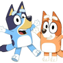 Bluey and Bingo