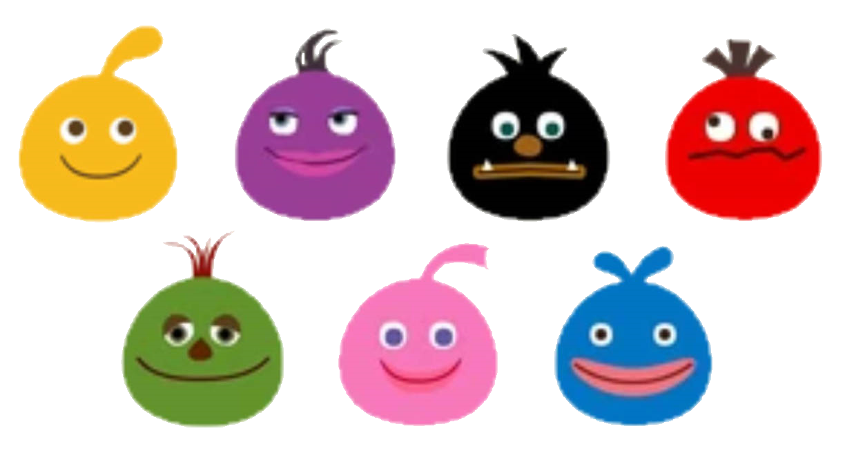PNG of the LocoRoco Gang (Transparent) by LilytheKawaiiUnicat on DeviantArt