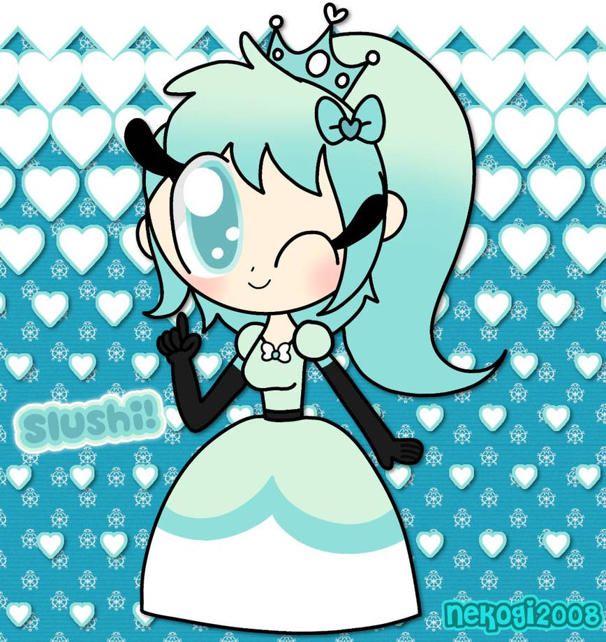 Slushi Gijinka (Chikn Nuggit fanart) by LilyMoonstonetheCat on DeviantArt