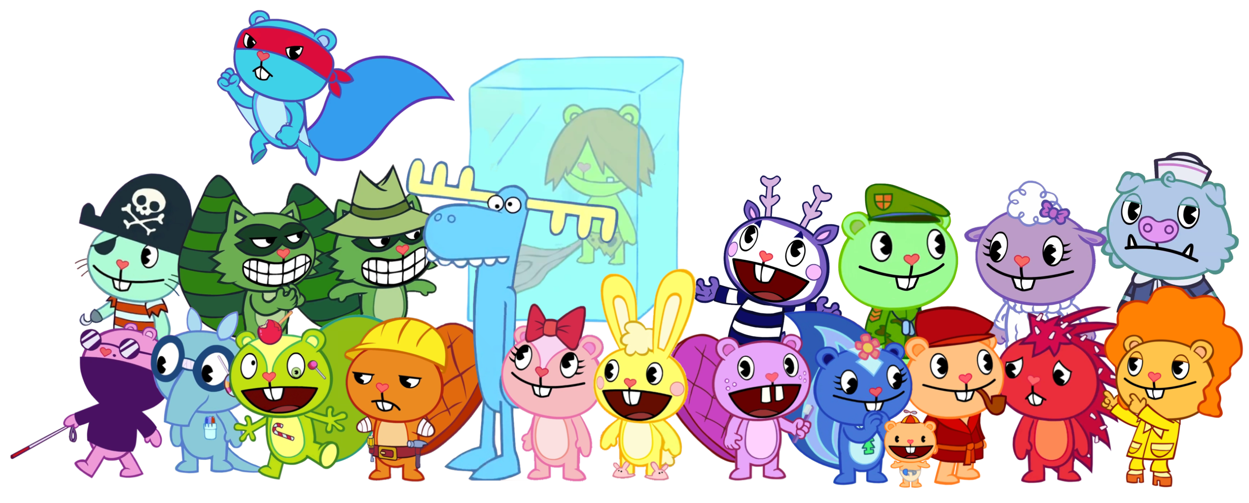 HTF Cast - PNG by LilytheKawaiiUnicat on DeviantArt