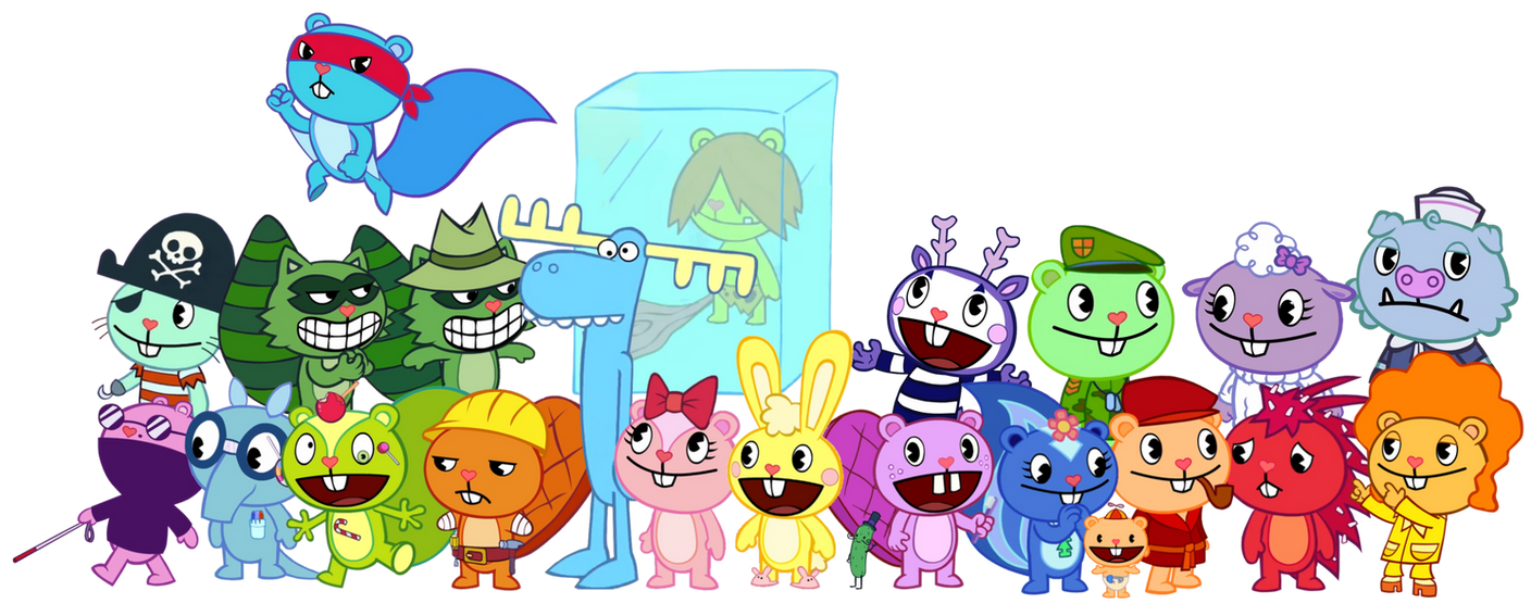 HTF Cast - PNG (With Mr. Pickels) by LilytheKawaiiUnicat on DeviantArt