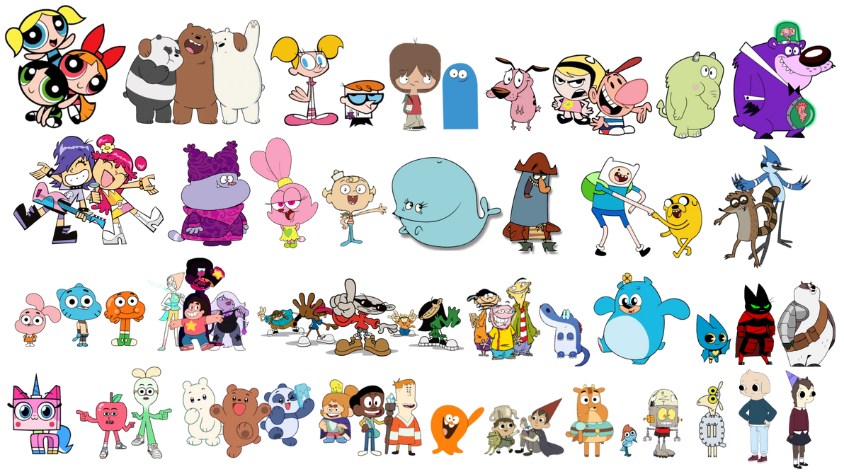 Cartoon Network Characters - PNG by LilytheKawaiiUnicat on DeviantArt