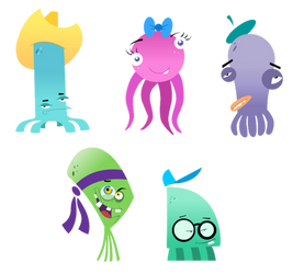 Outopus Cast (PNG)