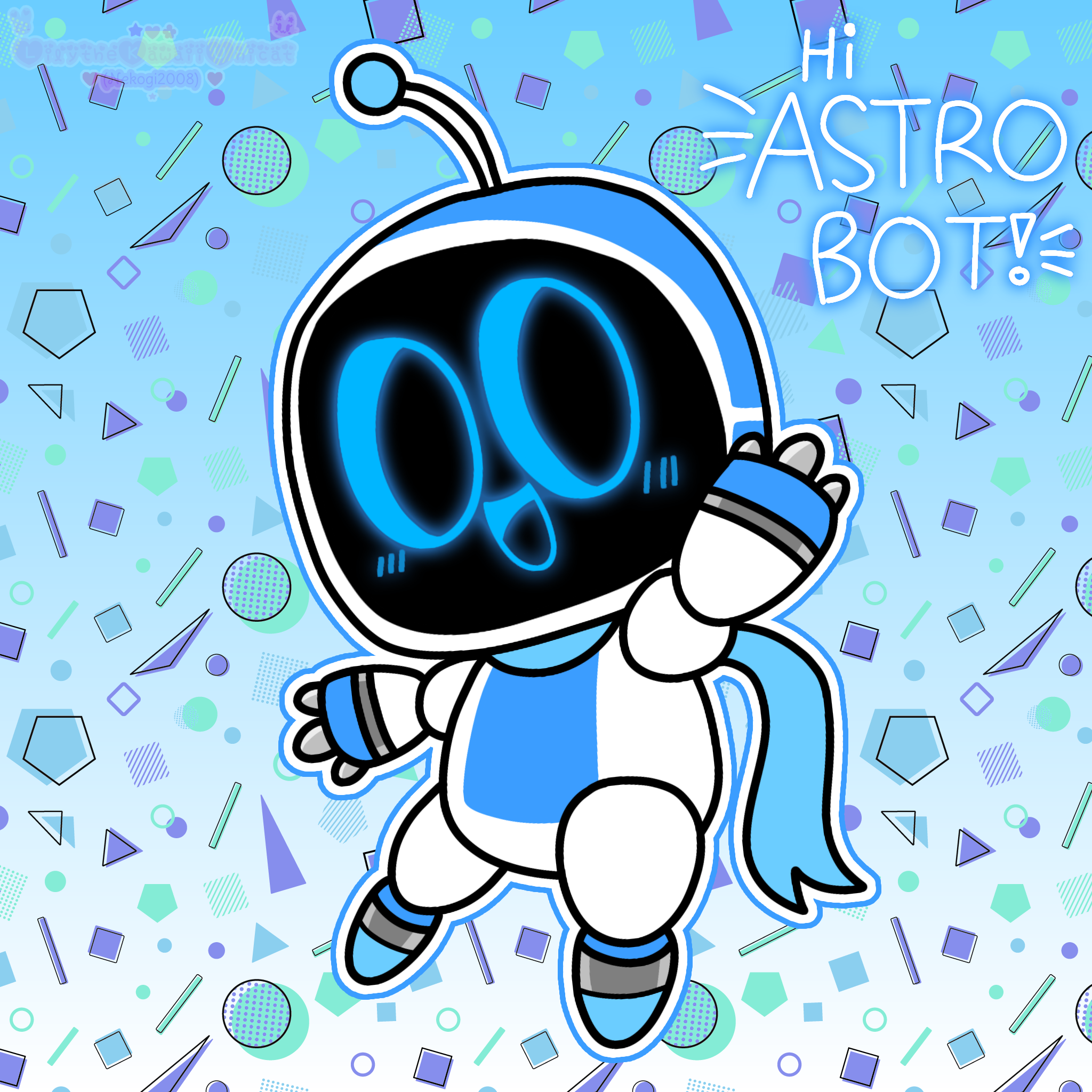 Astro Bot Fanart by LilytheKawaiiUnicat on DeviantArt
