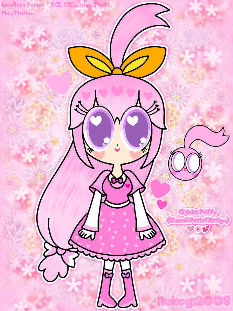 Humanized Kawaii Priffy (LocoRoco Fanart) by LilytheKawaiiUnicat on ...