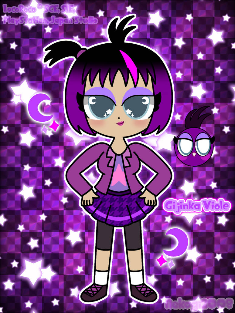 Humanized Viole (LocoRoco Fanart) by LilytheKawaiiUnicat on DeviantArt