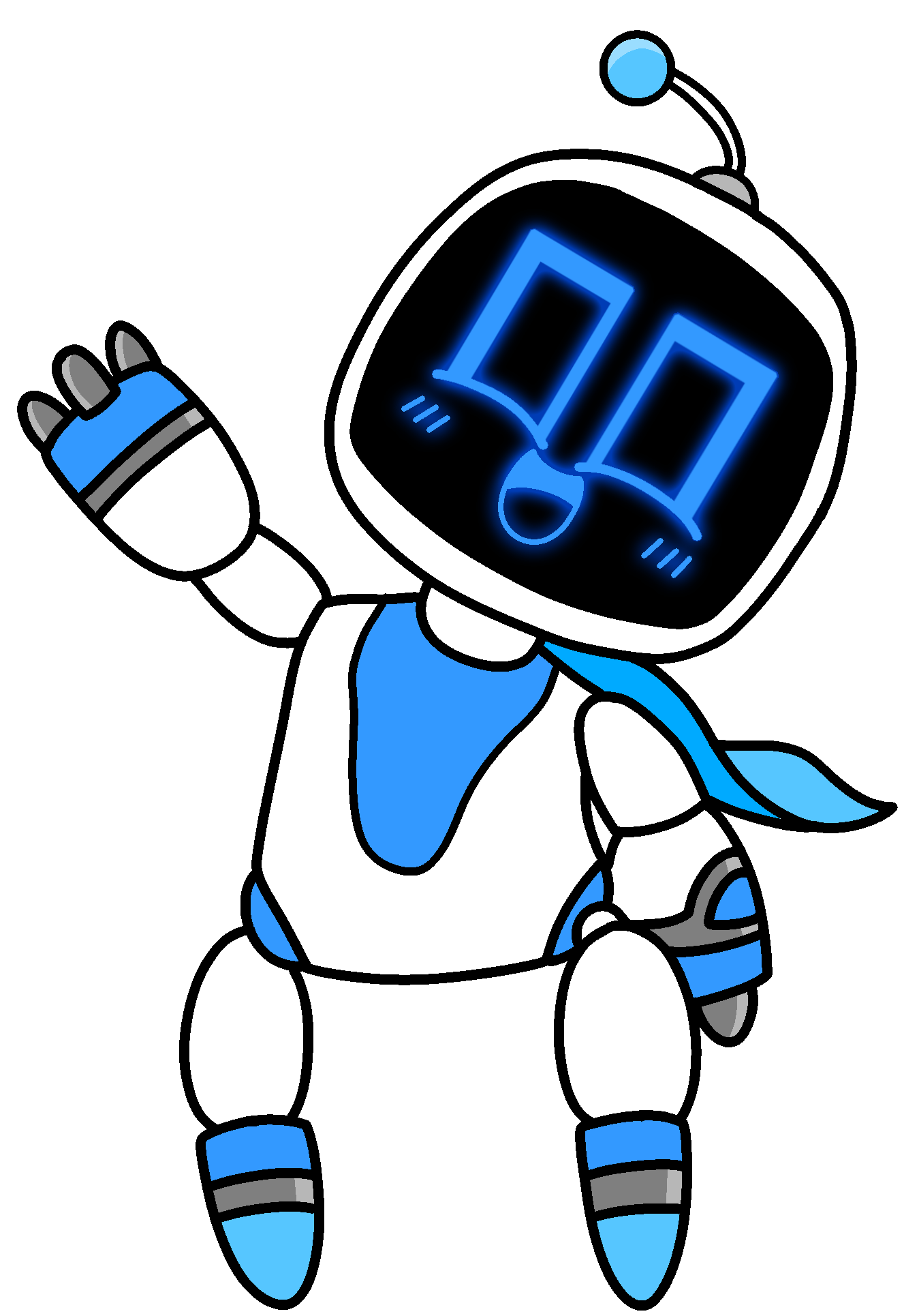 Pink Astro Bot Astro Bot in my Style by PinkNarwhal2008 on DeviantArt