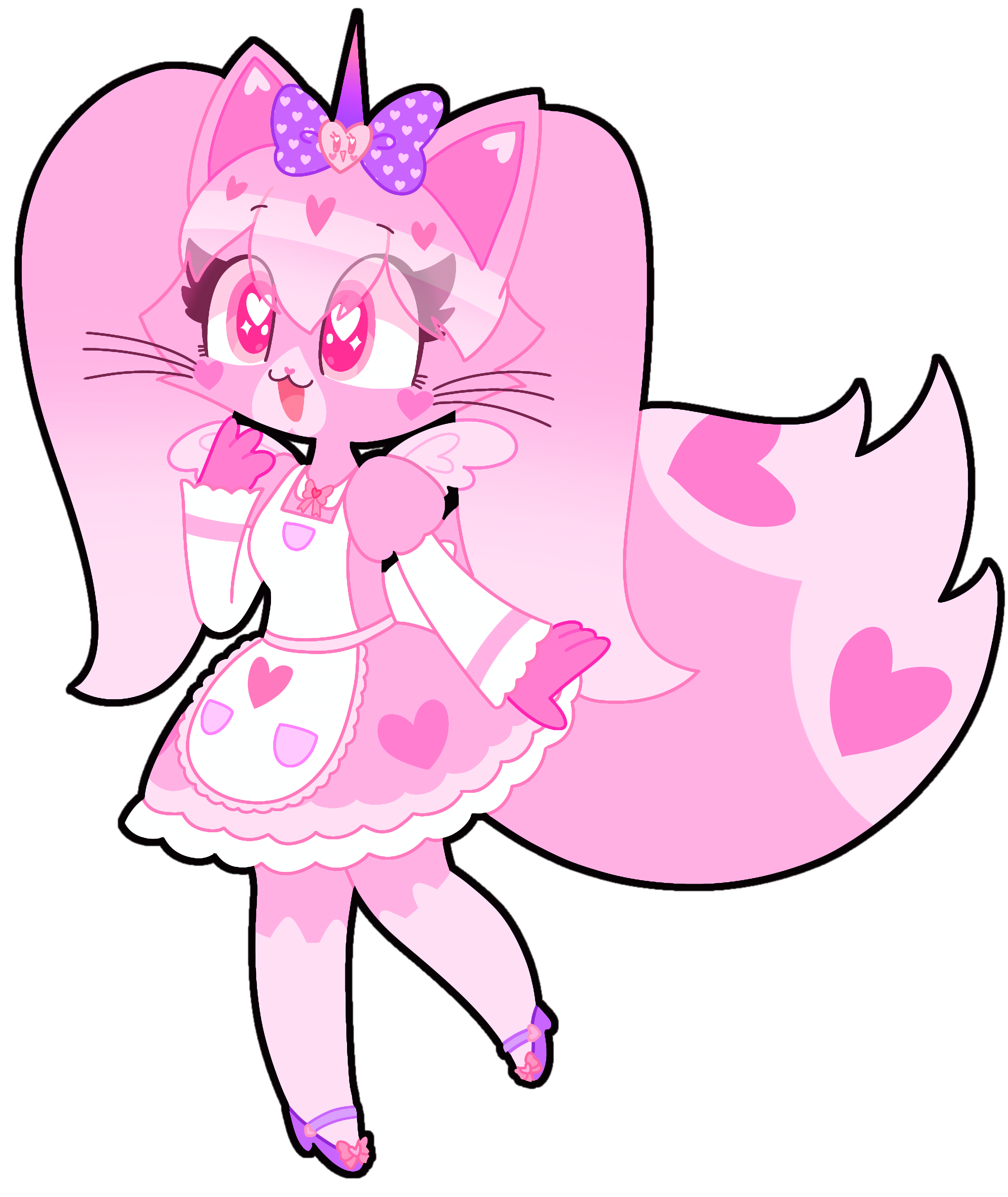 Anthro Unicat Hana by PinkNarwhal2008 on DeviantArt Anthro Unicat Hana by PinkNarwhal2008 on DeviantArt