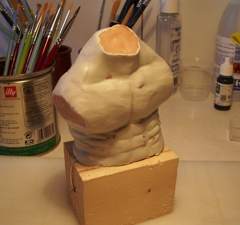 Wolverine sculpting process