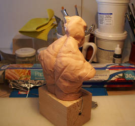 Wolverine sculpting process