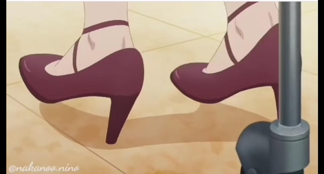 Anime red and brown heels by AnimeHeellover on DeviantArt