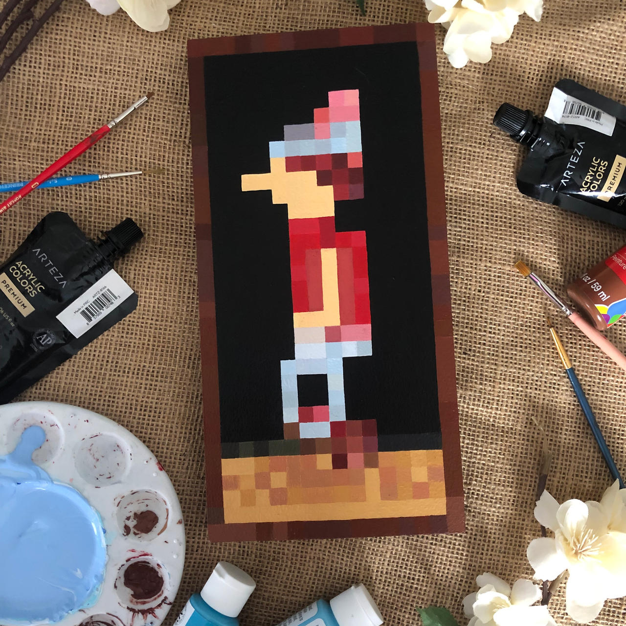 Graham Minecraft Painting by artworkbyevie on DeviantArt