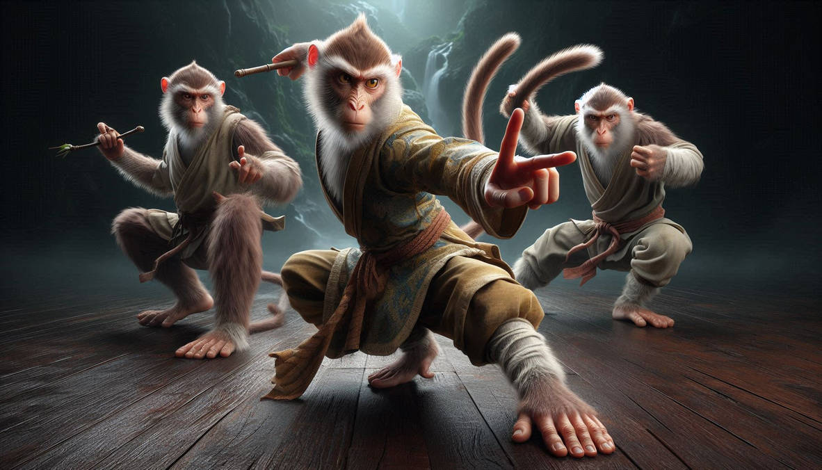 MONKEY STYLE KUNG-FU MASTERS by serkan-86 on DeviantArt