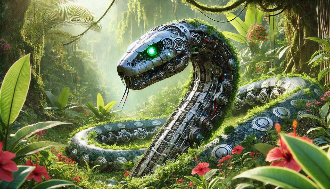 ROBOT SNAKE by serkan-86 on DeviantArt