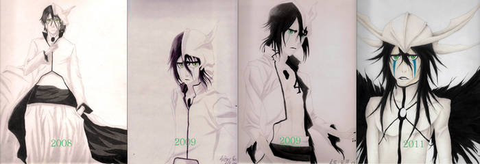 Ulquiorra Improvement Timeline