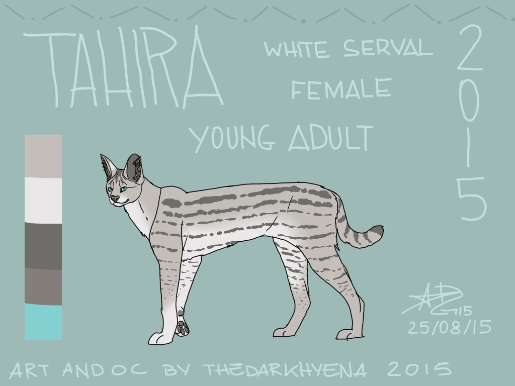 Tahira ref 2015 - FOR SALE by TheDarkHyena