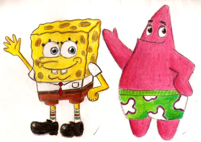 Spongebob and Patrick? by DC-KMOS on DeviantArt