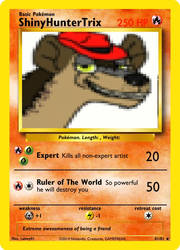 ShinyHunterTrix Pokemon Card :)