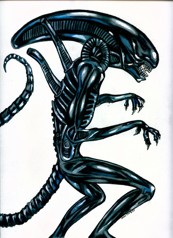 Alien Warrior by Sularias