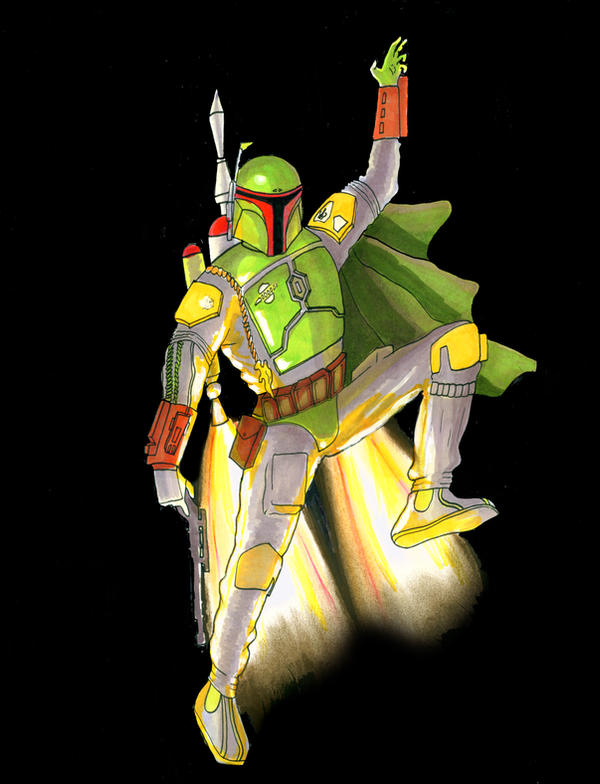 Boba Fett the Bounty Hunter by Sularias